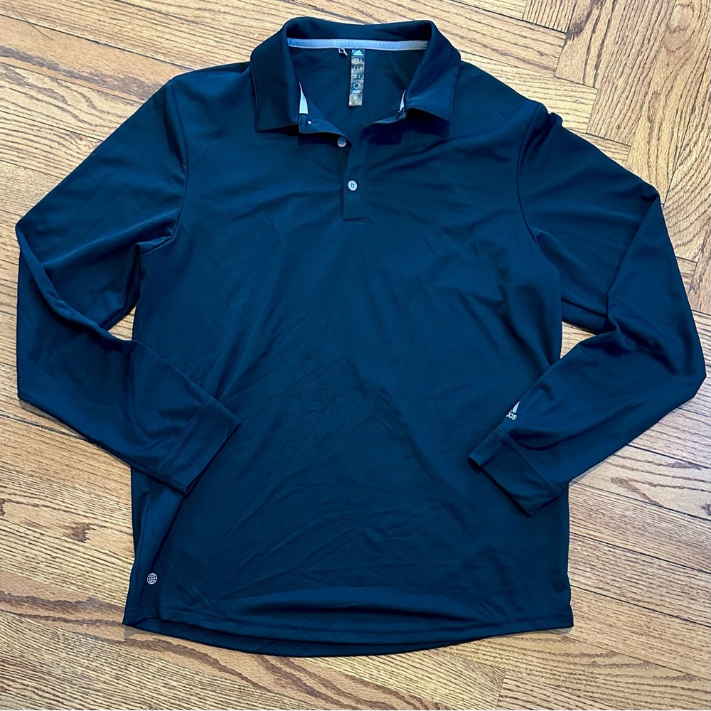 adidas Long Sleeve Polo Shirt